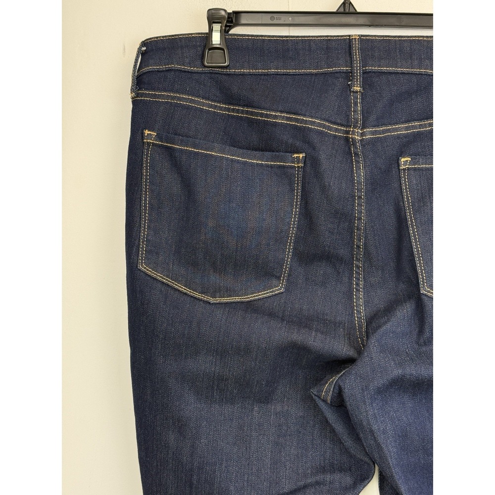 Old Navy High Rise Super Skinny Jeans Women's size 18 Dark Blue Stretch Denim - Picture 5 of 6